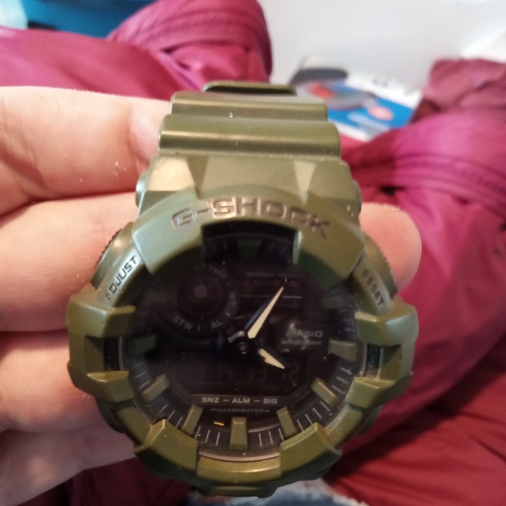G-shock GA700UC-3A Analog-Digital Watch in Green